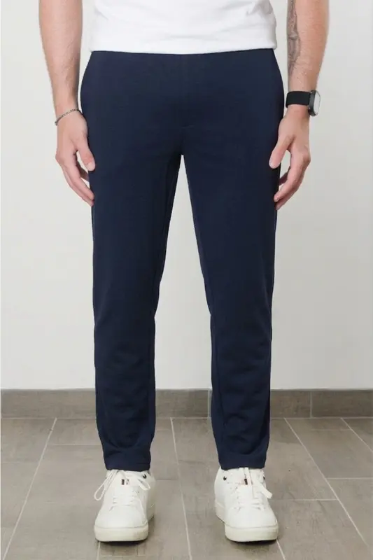 Pantalone in Tuta Slim Fit / Blu