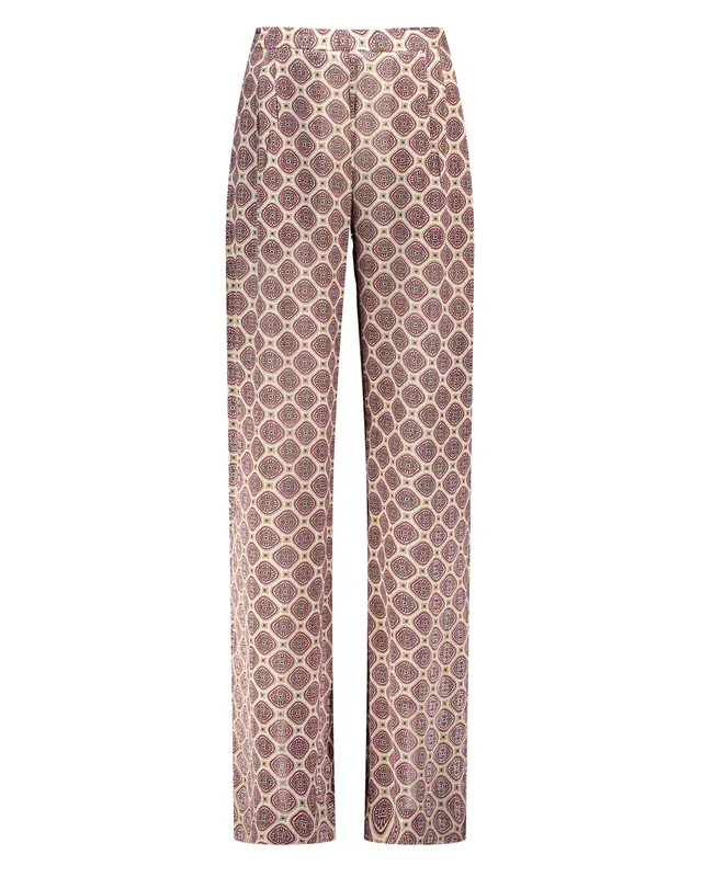 Pantalone Metro Bijoux fantasia viola