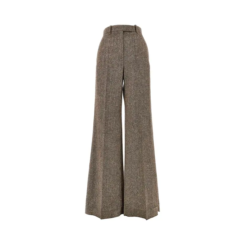 Pantalone palazzo in Bottonato Nattè