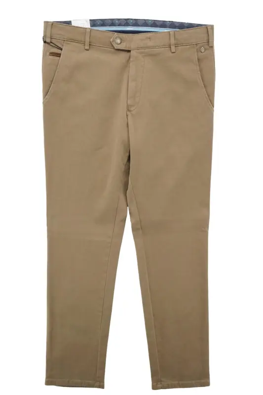Pantalone Regular Fit Bonn in Cotone / Beige