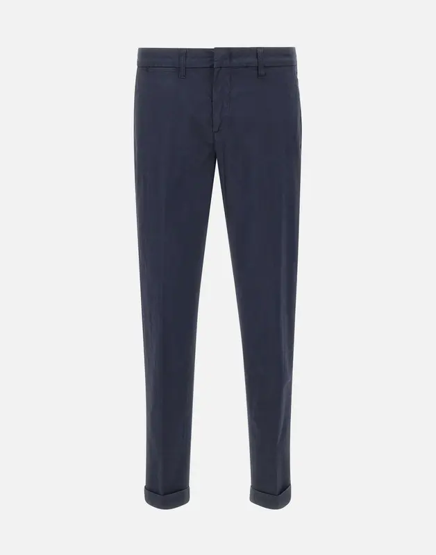 Pantaloni Slim in Gabardine Stretch