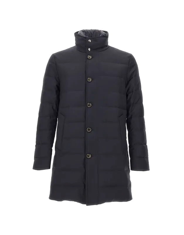Parka trapuntato in lana