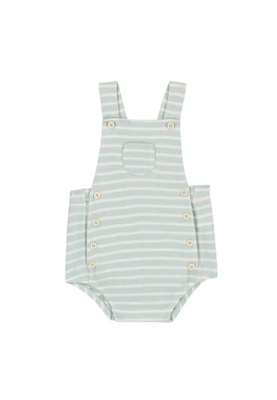 Petit bateau Tutina Pagliaccetto in Spugna di Cotone A Righe Neonato Proveniente da Agricoltura Biologica