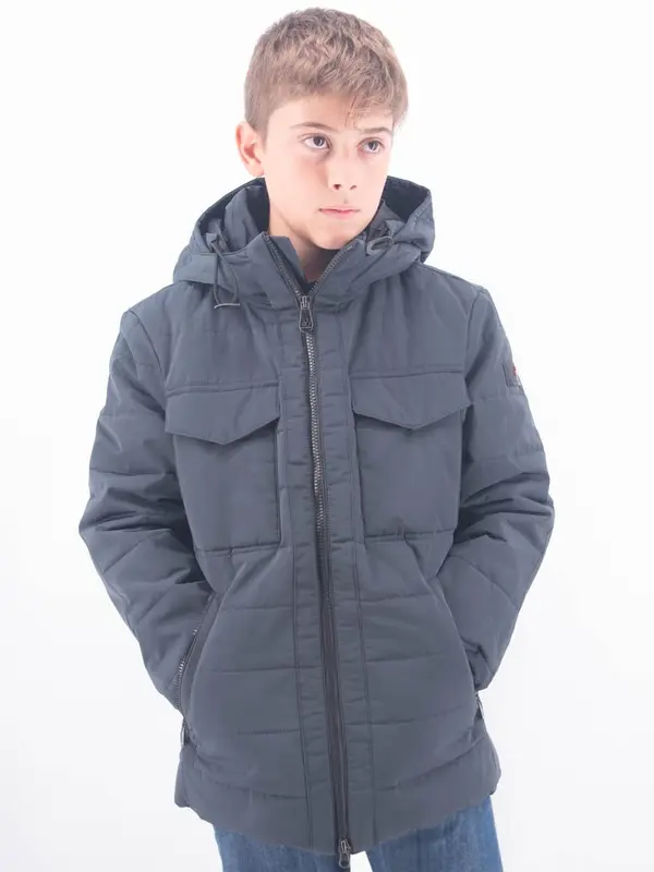 Peuterey Piumino Trapuntato Fullzip con Cappuccio
