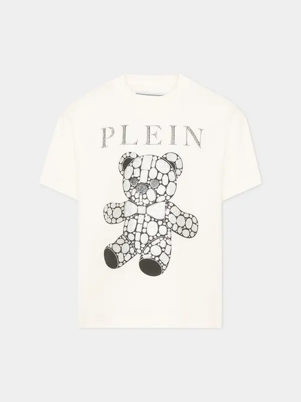 PHILIPP PLEIN JUNIOR JERSEY T-SHIRT GIRL