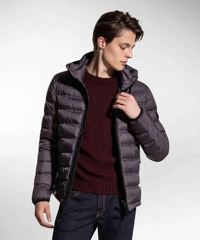 Piumino Trapuntato Superleggero / Grigio