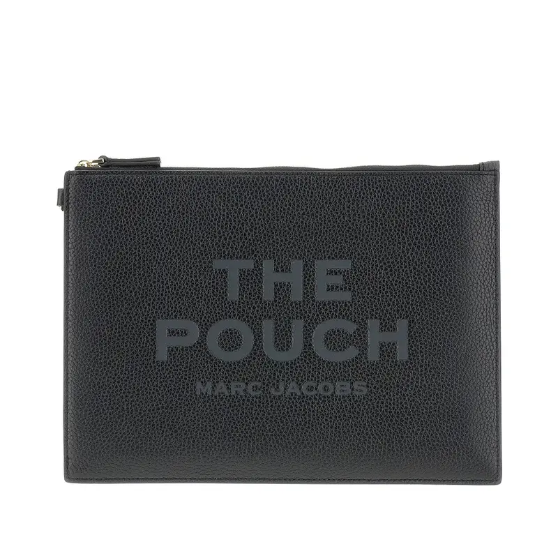 Pochette in pelle martellata 'The Pouch'