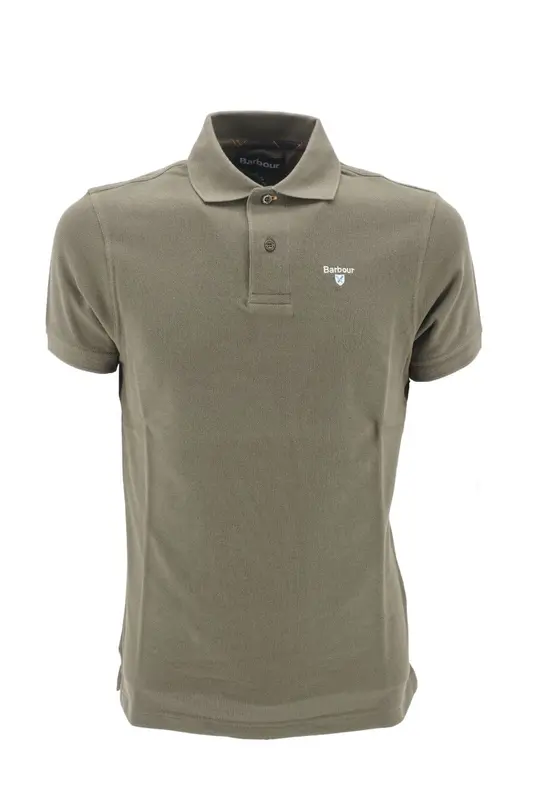 Polo Barbour in Piquet / Verde