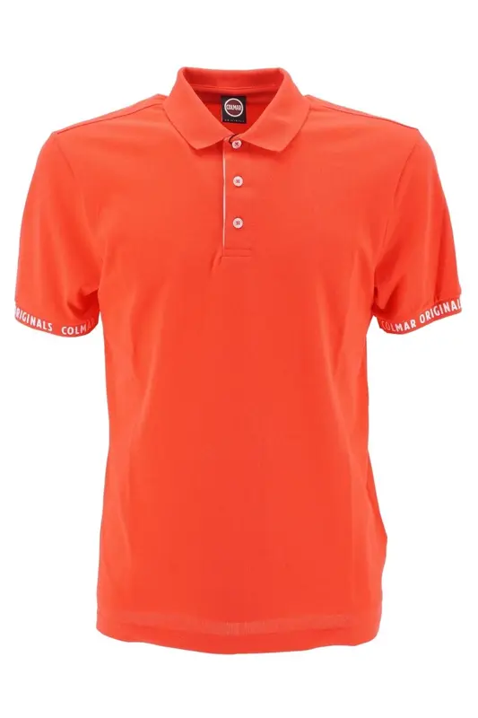 Polo Colmar con Fessino a contrasto / Rosso