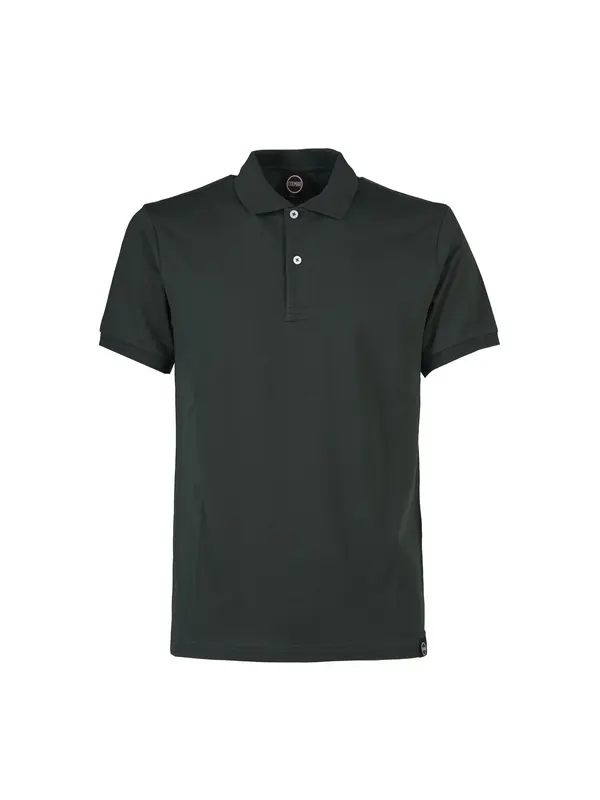 Polo in Cotone con Logo / Verde