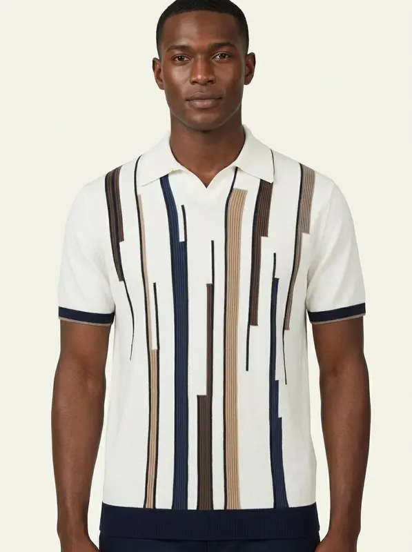 Polo in Maglia e Jersey / Avorio