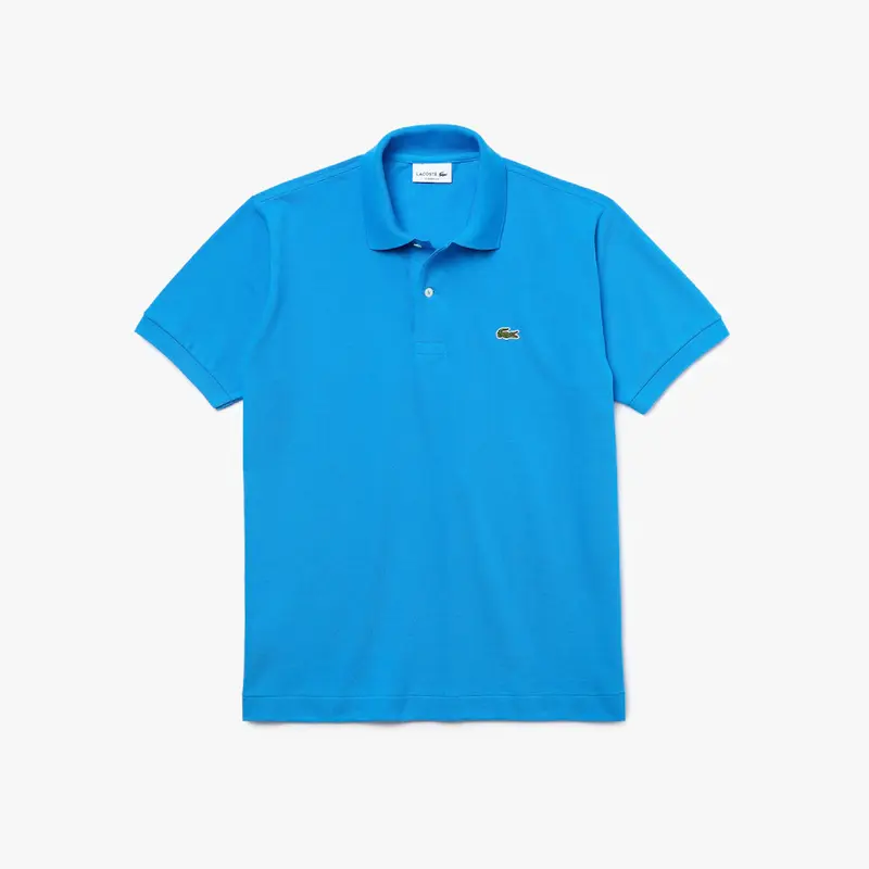Polo Lacoste L.12.12 classic fit in petit piqué / Celeste