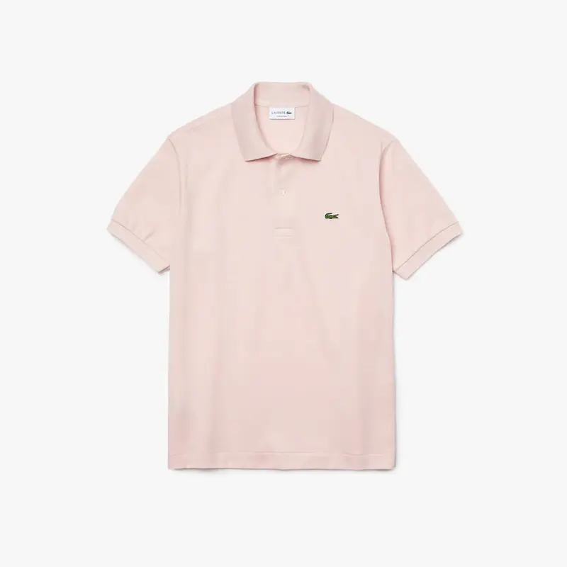 Polo Lacoste L.12.12 classic fit in petit piqué / Rosa