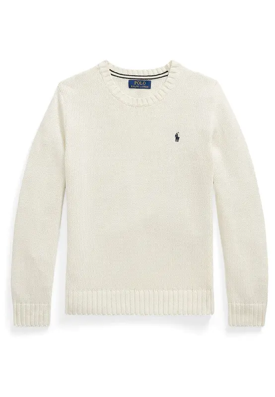 Polo Ralph Lauren Pullover Bambino Girocollo Cotone