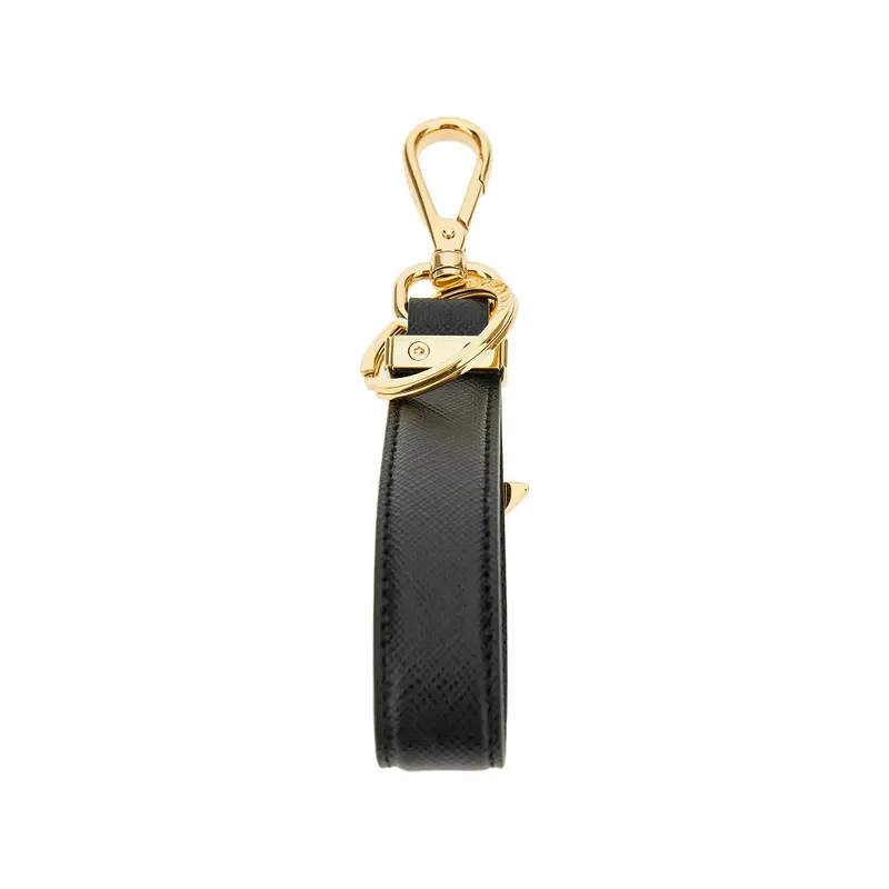 Portachiavi in pelle Saffiano
