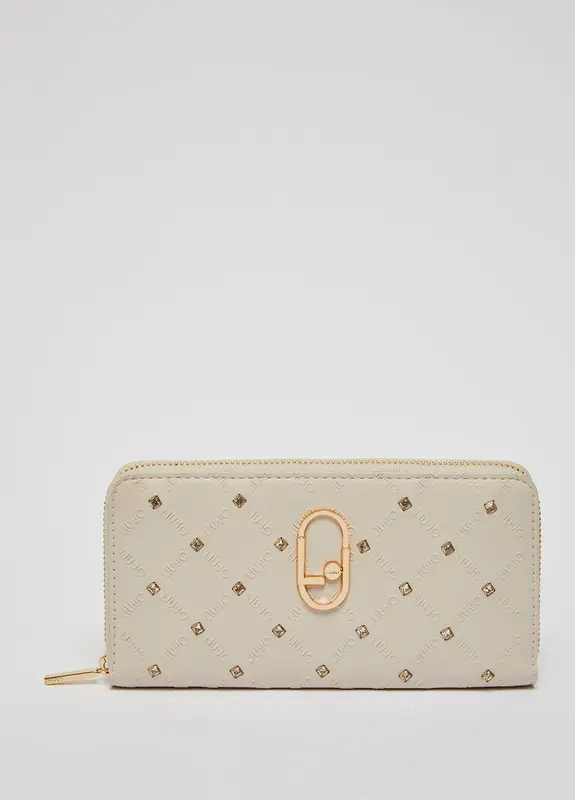 Portafoglio Liu Jo con Logo / Beige