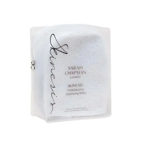 "Professional cleansing mitts"