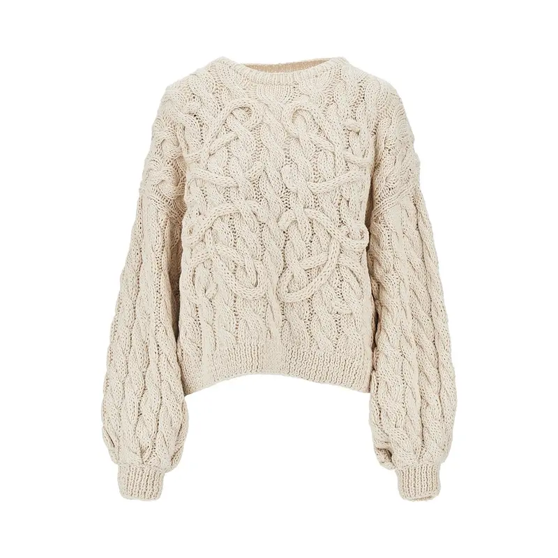 Pullover Anagram in lana e cotone