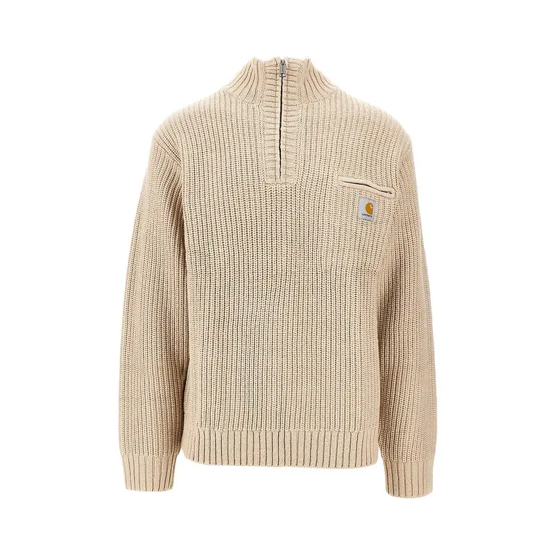 Pullover con mezza zip 'Detroit'