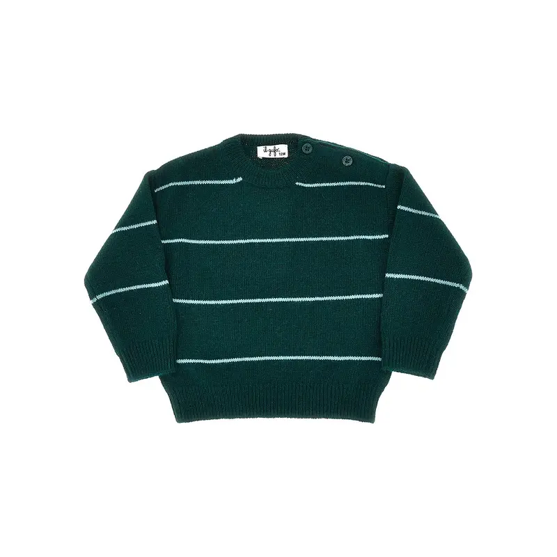 Pullover in maglia con motivo a righe