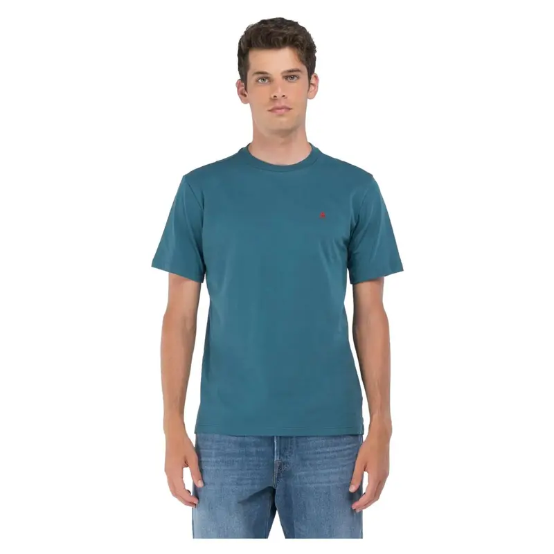 REPLAY T-SHIRT JERSEY CON RICAMO