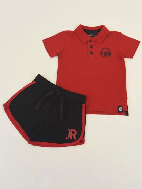 Richmond Completo Sportivo Set Polo e Bermuda