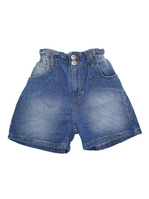 Richmond Shorts A Vita Alta con Logo Posteriore