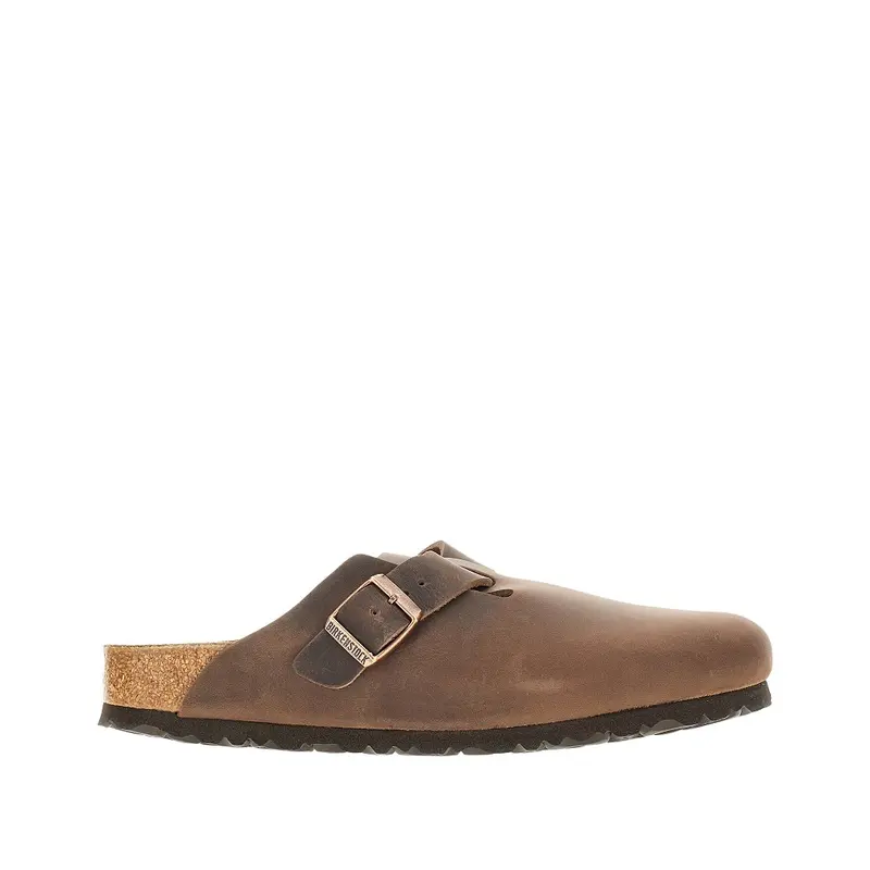 Sabot 'Boston' in pelle oliata