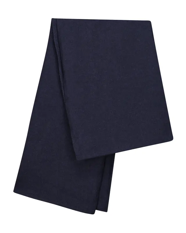 Sciarpa cashmere blu notte
