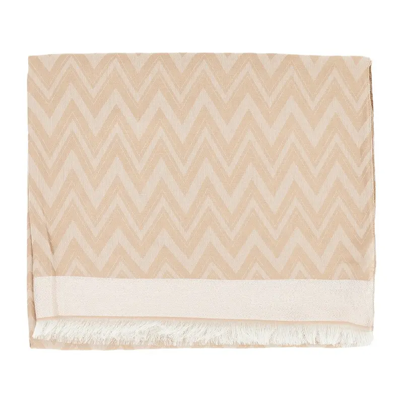 Sciarpa in misto viscosa con motivo chevron