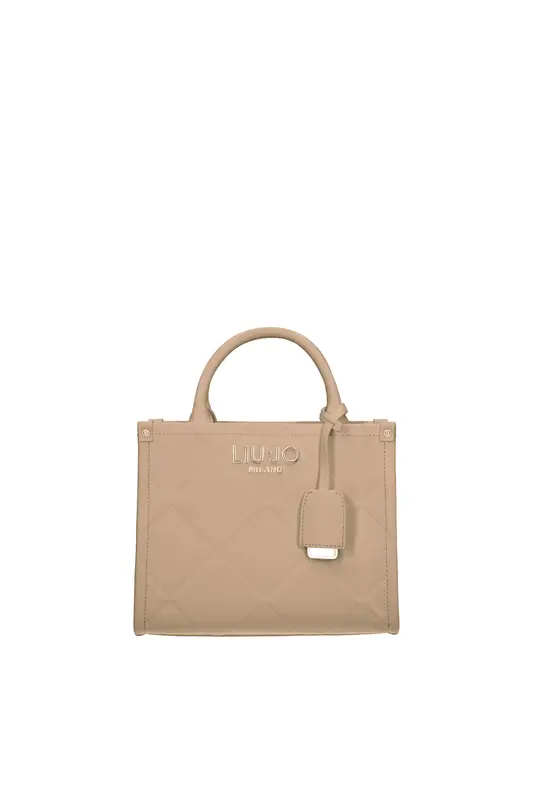 Shopping Bag con Logo / Rosa