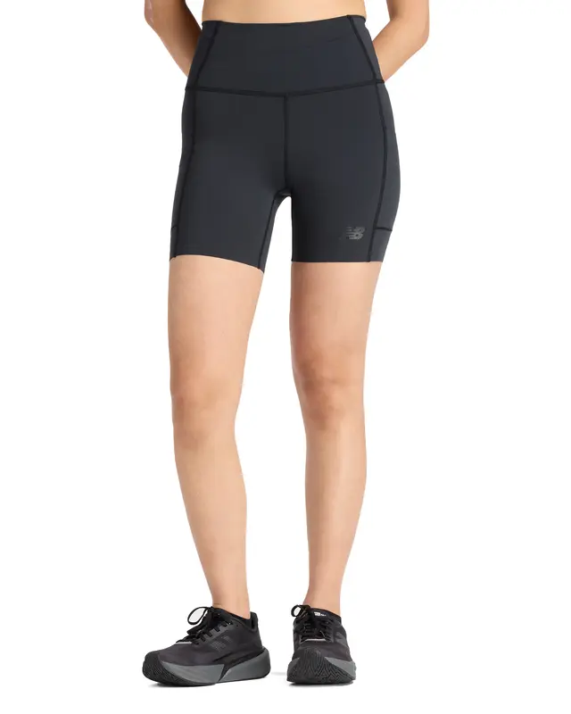 Shorts ciclista Sleek Storage Race 6 nero