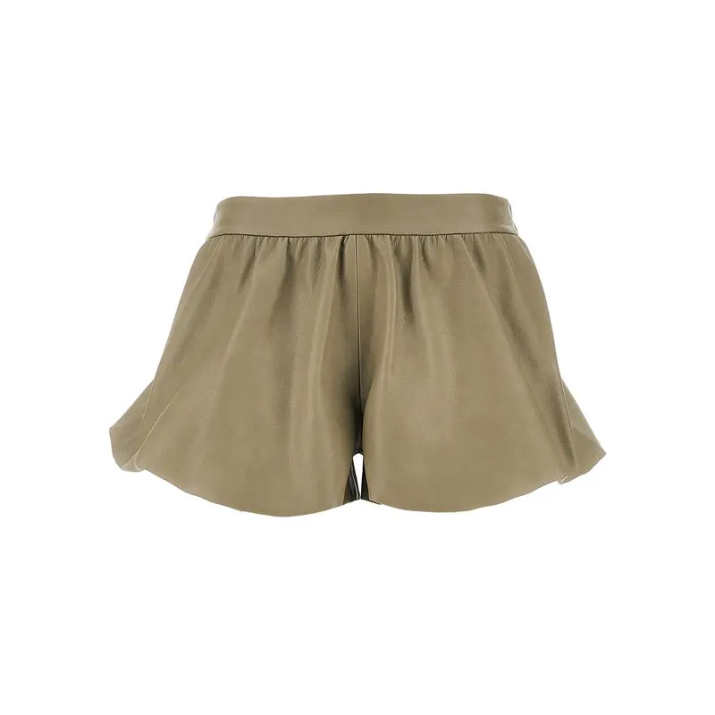 Shorts in pelle sintetica 'Alina'