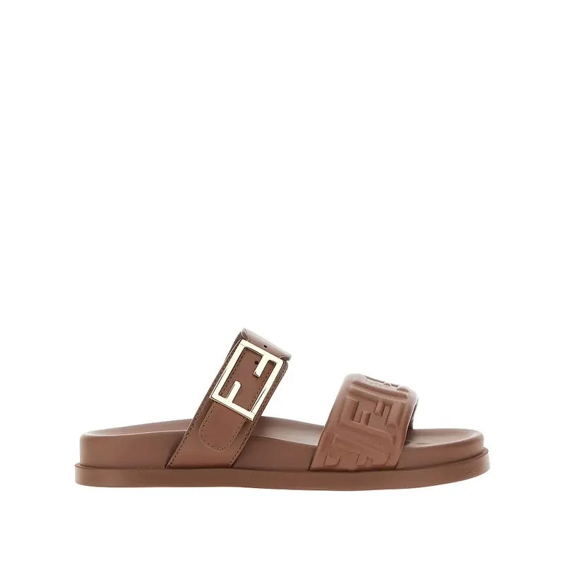 Slides in nappa 'Fendi Feel'