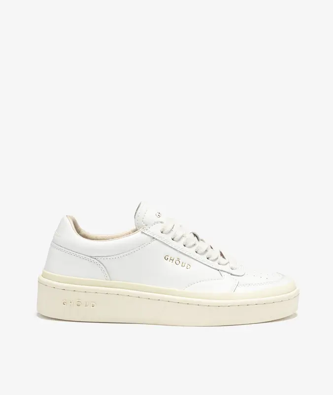 Sneaker Pads in Pelle / Bianco