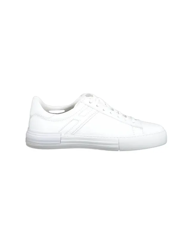 Sneaker Rebel pelle martellata bianca