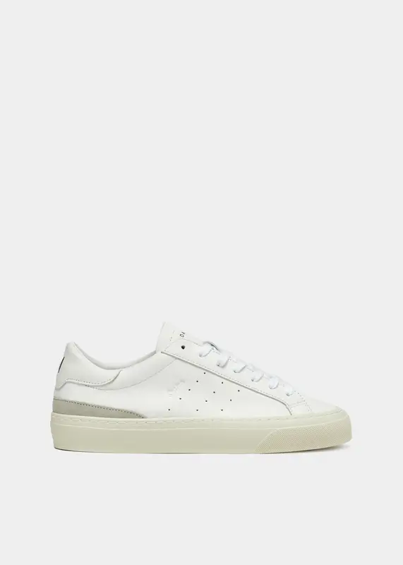 Sneaker Sonica Calf in Pelle / Bianco