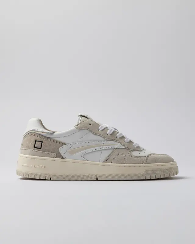 Sneaker Torneo Colored in Pelle / Bianco