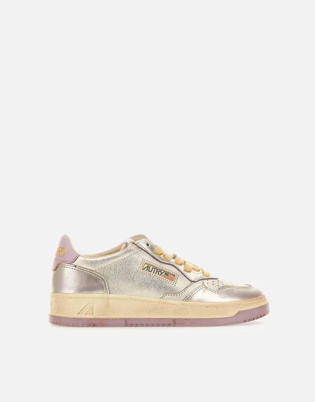 Sneakers Super Vintage in pelle
