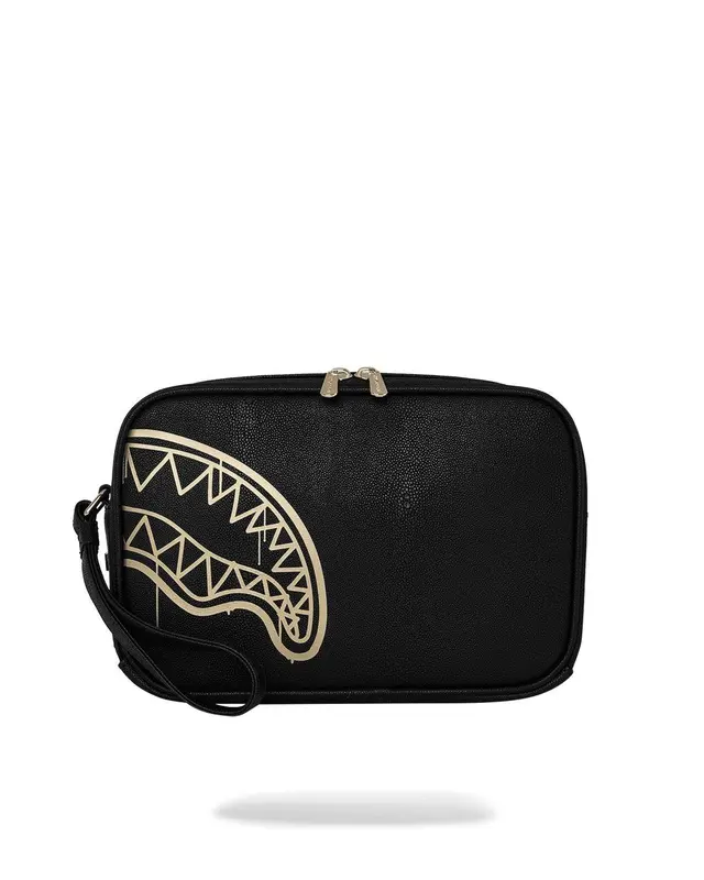 SPRAYGROUND THAT GOLD DRAP TOILETRY BRICK