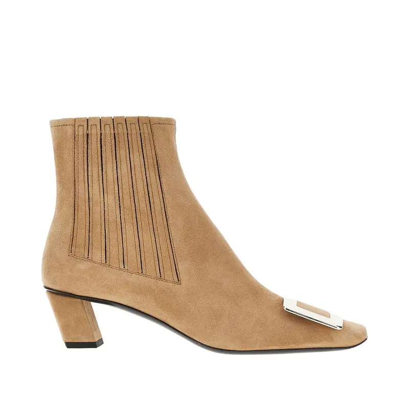 Stivaletti Belle Vivier in pelle scamosciata