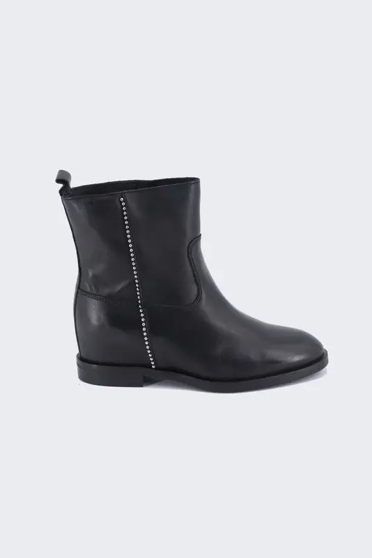 Stivaletto con Rialzo / Nero
