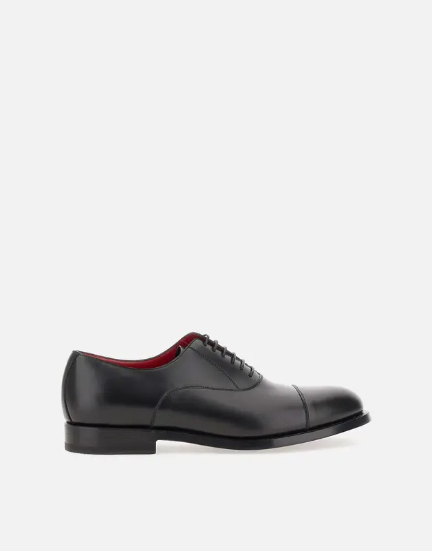 Stringate "Oxford" in pelle