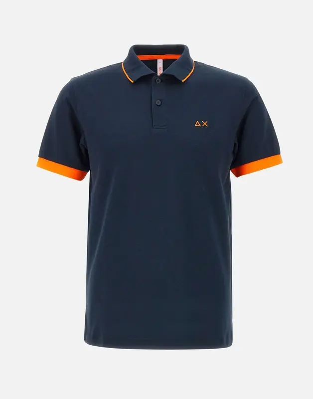 "Stripe Fluo polo"