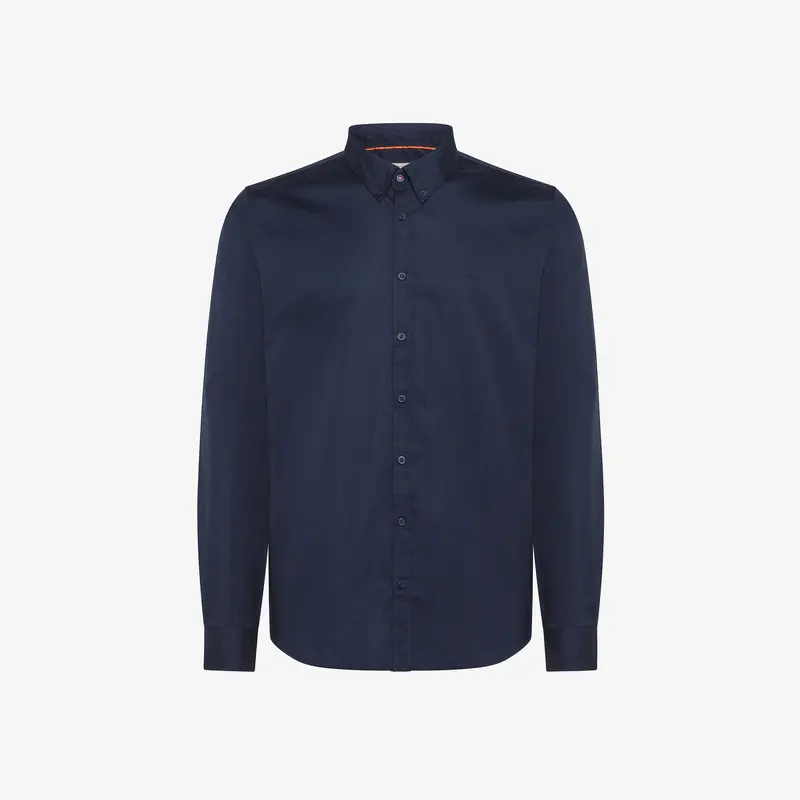SUN68 SHIRT NEW OXFORD SMALL COLLAR B/D L/S