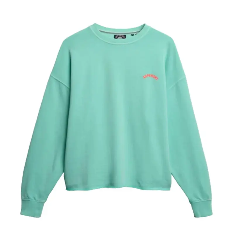 SUPERDRY W LOGO GD RELAX CREW