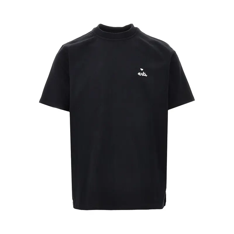 T-shirt con ricamo Heart Logo