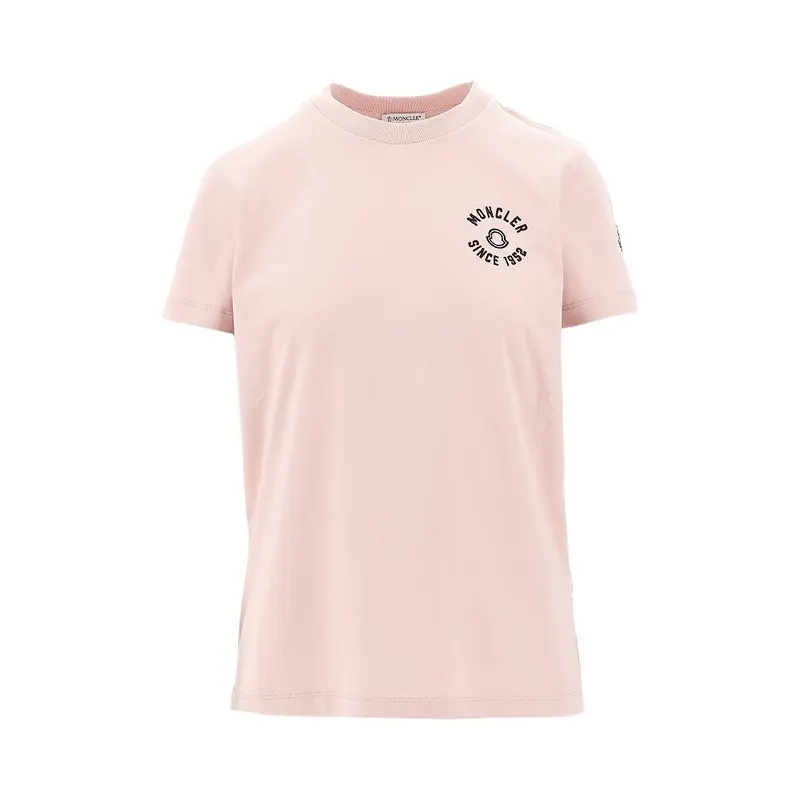 T-shirt con ricamo logo