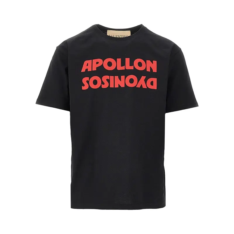 T-shirt con stampa 'Apollon Dyonisos'