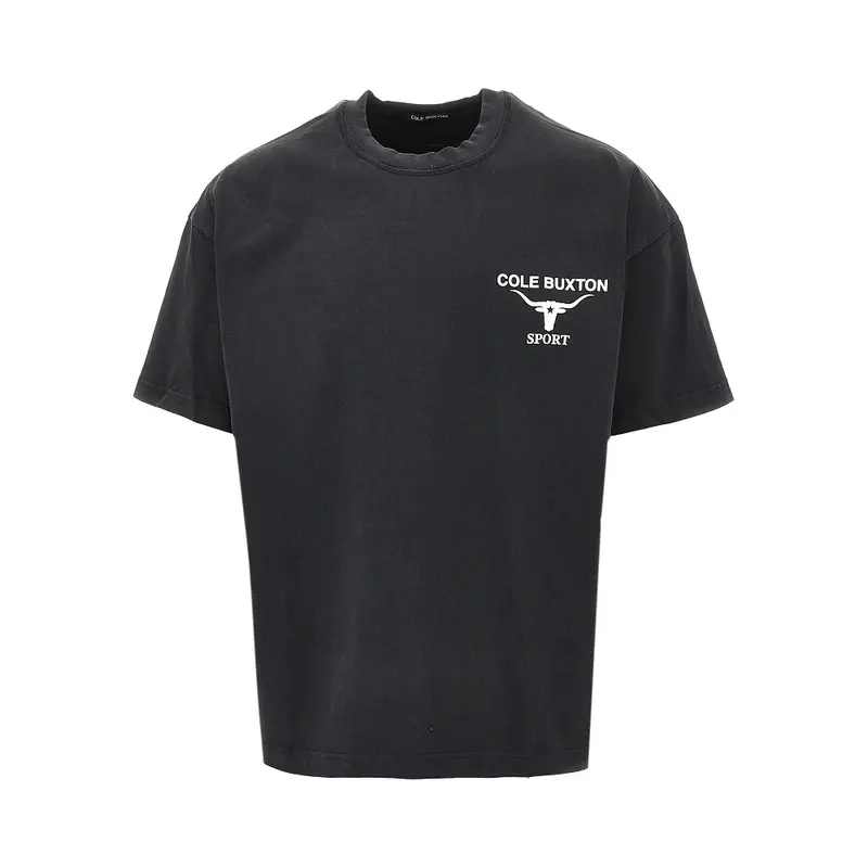 T-shirt con stampa 'Longhorn'
